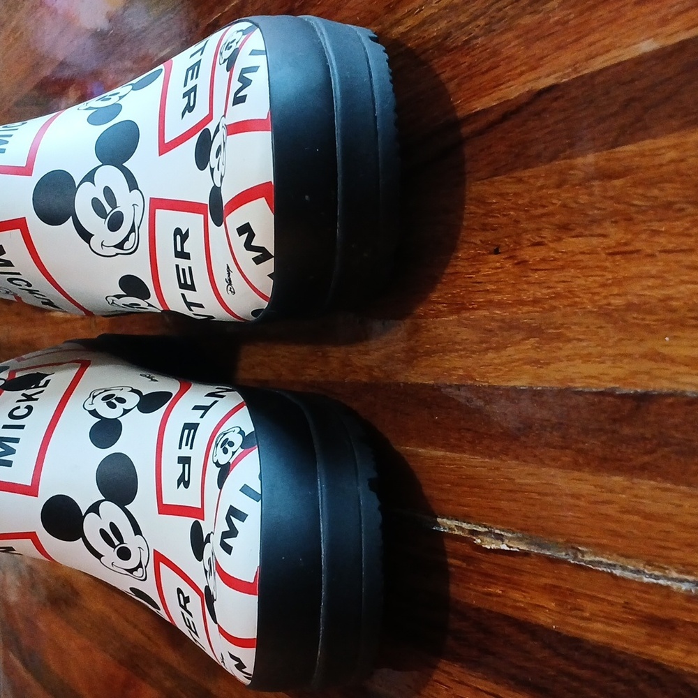 Hunter X Disney Mickey Mouse Play Short Rain Boots - 7 - Picture 6 of 15